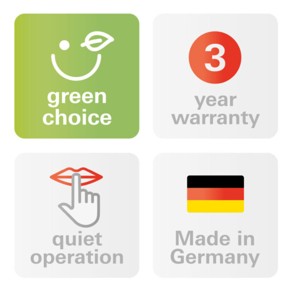 HSM securio P44i uništavač dokumenata + CD medija, trakasti + poprečni rez, 1×5mm, razina sigurnosti E-5/F-3/O-6/P-7/T-6, kapacitet 205l