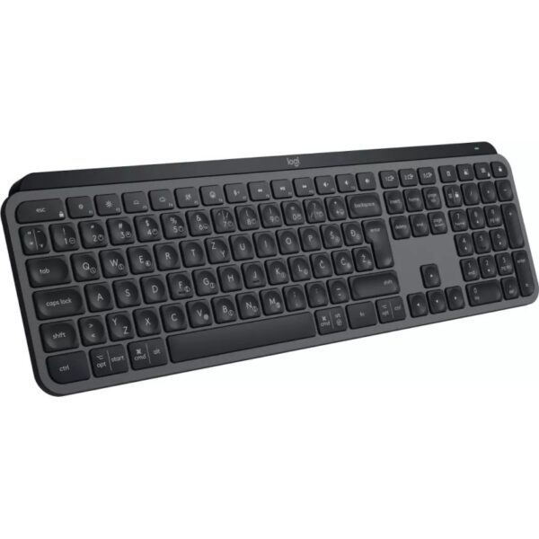 Logitech MX Keys S bežična bluetooth tipkovnica, siva (920-011591)