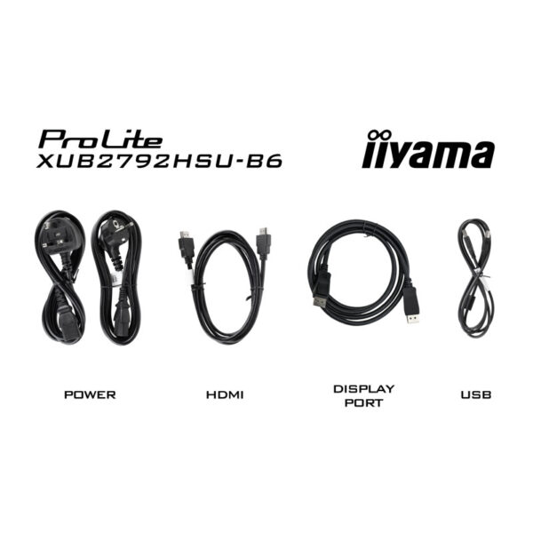 64027_07 IIYAMA 27” ProLite XUB2792HSU-B6 1920x1080 IPS, 100Hz, Pivot, Slim, Flicker free, zvučnici, HDMIx1, DPx1, USBx4
