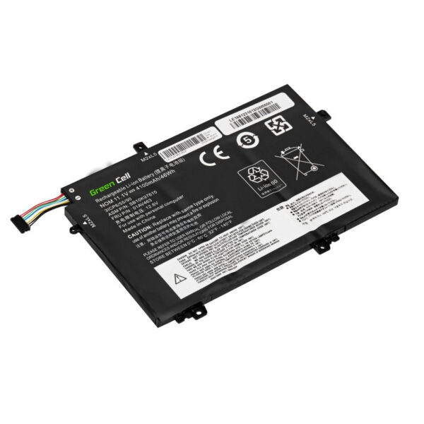 Green Cell (LE168) baterija 4100 mAh,10.8V (11.1V) L17M3P53 za Lenovo ThinkPad L480 L490 L580 L590 L14 L15 Gen 1 Gen 2