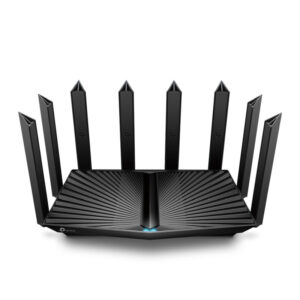 TP-Link AX7800 Archer AX95 bežični usmjerivač (Tri-Band Gigabit Wi-Fi 6 Router) 574 Mbps/2402 Mbps/4804 Mbps (2.4GHz/5GHz×2) 802.11ax/ac/n/a/b/g,1.7 GHz 4C, 3x G-LAN, 2x G-WAN/LAN, 2xUSB, 8x Antena