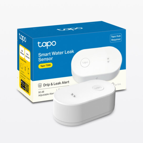TP-Link Tapo T300 Pametni senzor curenja vode, 90dB alarm, IP67, Tapo app