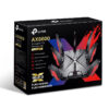 TP-Link Archer GX90 AX6600 bežični usmjerivač (Wi-Fi 6 Gaming Band, 2.5 Gbps žičana konekcija, 1.5 GHz Quad-Core CPU, Tether app, 8 x antena, Homecare sustav