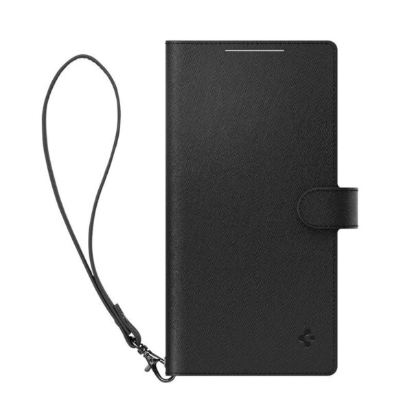 Spigen Wallet S Plus, black zaštitna futrola za telefon - Samsung Galaxy S24 Ultra (ACS07308)