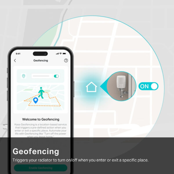 TP-Link Kasa pametni termostat + HUB KH100  / Udaljena kontrola/ Glasovna kontrola/ Pametni raspored/ Child Lock