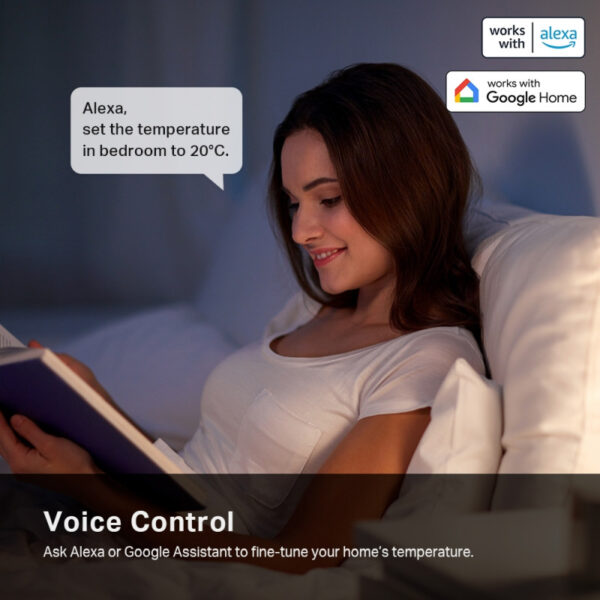 TP-Link Kasa pametni termostat + HUB KH100  / Udaljena kontrola/ Glasovna kontrola/ Pametni raspored/ Child Lock