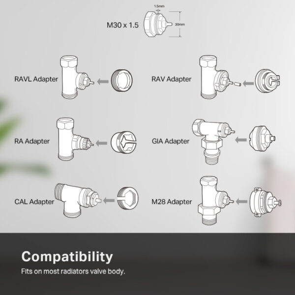 TP-Link Kasa pametni termostat + HUB KH100  / Udaljena kontrola/ Glasovna kontrola/ Pametni raspored/ Child Lock