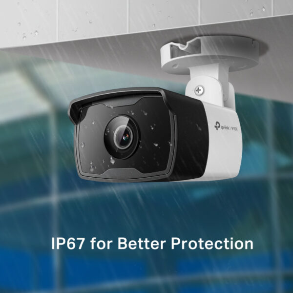 TP-Link vanjska IP Bullet Full color Wi-Fi HD kamera, 4MP, Detekcija osoba i vozila, H.265+, PoE/12V DC