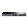 TP-Link Omada JetStream 28-port Gigabit Easy Smart preklopnik (Switch), 24x 10/100/1000 Mbps RJ45 PoE+ port,2x SFP fiber uperlink port, Rack-mount, 250 w PoE+ budget