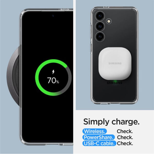 64943_03 Spigen Ultra Hybrid, matt black zaštitna maska za telefon - Samsung Galaxy S24 + (ACS07330)