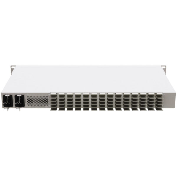 Mikrotik Cloud Router Switch CRS326-4C+20G+2Q+RM, 20x 2.5 GIGABIT Ethernet, 4x Combo ports ethernet 2.5G/10G SFP+, 2x 40G QSFP+, 128 MB DDR2 RAM, 32 MB storage, RouterOS v7 License level  6, 2x AC In