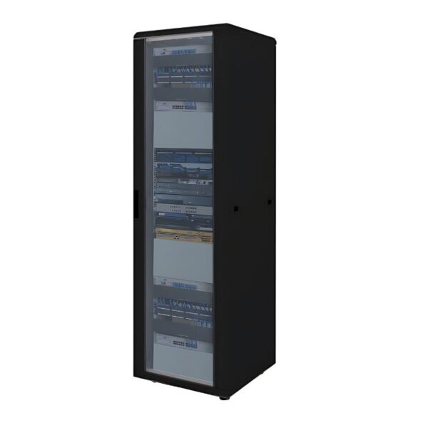 Canovate 19" 22U 600x800x1144 INORAX ECO podni ormar, crni (CSN-U-9-2268F)