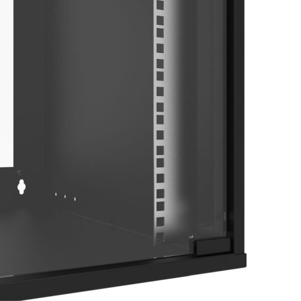 Canovate 19" 12U 600x600x577 ECO SOHO zidni ormar, crni (WC1S-9-1266F)