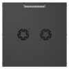 Canovate 19" 15U 600x600x711 ECO SOHO zidni ormar, crni (WC1S-9-1566F)