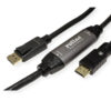 Roline DisplayPort Cable, DP - UHDTV M/M, active, 10m