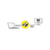 Roline DisplayPort Cable, DP - UHDTV M/M, active, 10m