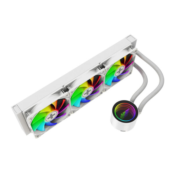 Xilence LQ360G.W.ARGB Gaming Series vodeno hlađenje za procesore Intel/AMD Multi socket, 3×120mm PWM ARGB ventilator, bijeli