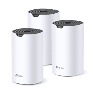 TP- Link AC1900 Deco S7 (3-pack) Mesh Wi-Fi, Dual-Band, 600 Mbps/1300 Mbps (2.4GHz/5GHz), 3×LAN, 3×interna antena, Deco App