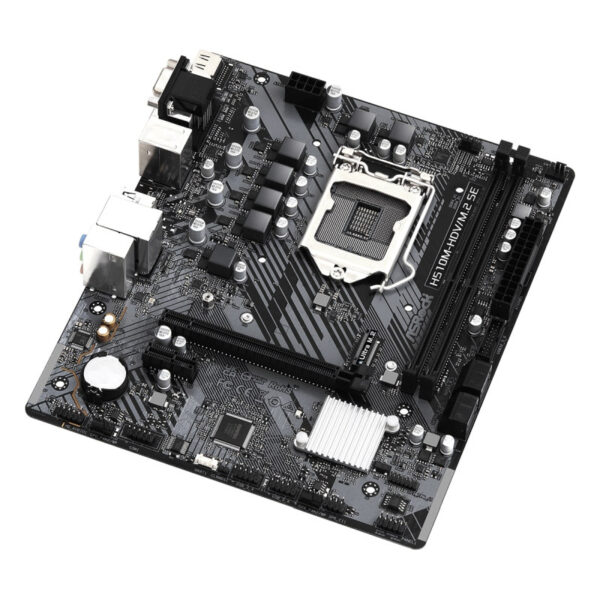 ASRock MB H510M-HDV/M.2 SE, S.1200, DDR4/3200MHz, PCIe 4.0, SATA3, G-LAN, VGA/DVI-D/HDMI, mATX