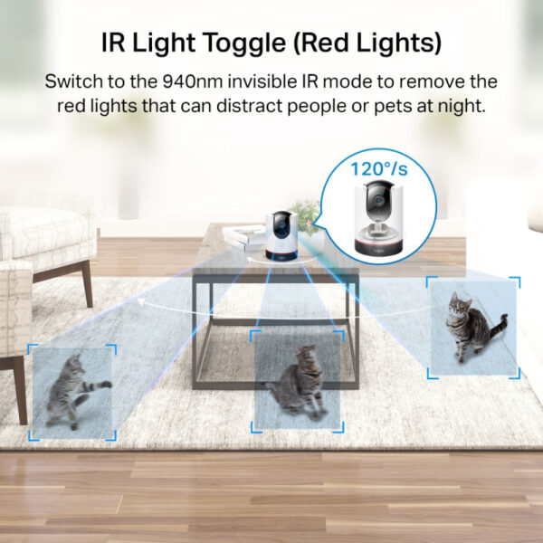 TP-Link Tapo C225 Pan/Tilt AI Home sigurnosna Wi-Fi kamera