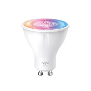 TP-Link Tapo Smart Wi-Fi Spotlight višebojna žarulja GU10, 350lm, 2,200 K do 6,500 K, dimabilna, glasovna kontrola (Amazon Alexa & Google Assistant)
