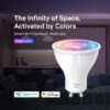 TP-Link Tapo Smart Wi-Fi Spotlight višebojna žarulja GU10, 350lm, 2,200 K do 6,500 K, dimabilna, glasovna kontrola (Amazon Alexa & Google Assistant)