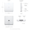 65931_05 Ubiquiti U6 Enterprise In-Wall WiFi 6E pristupna točka