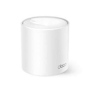 TP Link Deco X10 (1 pack) AX1500 Whole Home Mesh Wi-Fi 6 System, 300 Mbps (2.4 GHz) , 1201 Mbps (5GHz), 2x Gigabit port, Router/AP mode, Alexa & Google Assistant Supported