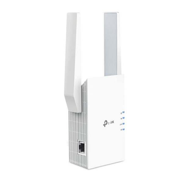 TP Link AX3000 bežični pojačivač dometa (Mesh Range Extender) Dual Band WiFi 6, 574 Mbp/2402 Mbps (2.4GHz/5GHz) Range Extender/Access Point, 1xGLAN, 2x vanjske antene