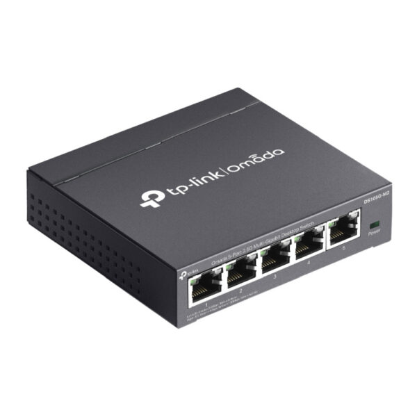 TP-Link Omada 5-port 2.5G Multi-Gigabit Desktop preklopnik (Switch), 5×10Mbps/100Mbps/1Gbps/2.5Gbps RJ45 Ports, Plug & Play, metalno kućište