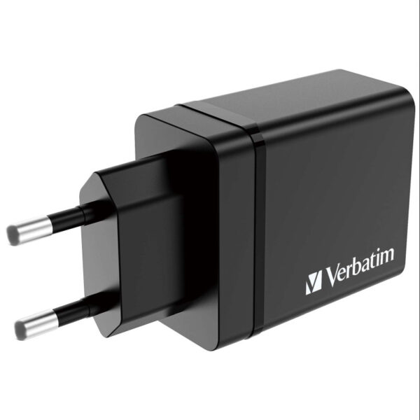 66081_03 Verbatim zidni punjač 30W, 3×USB-A/1×USB-C