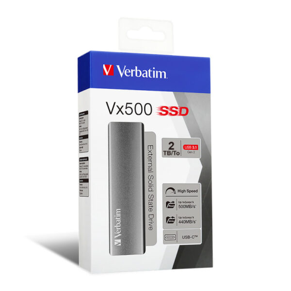 Verbatim Vx500 2TB SSD vanjski disk USB 3.2 Gen2