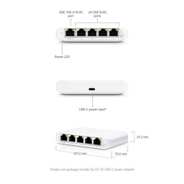 66273_05 Ubiquiti UniFi Switch USW-Flex-Mini