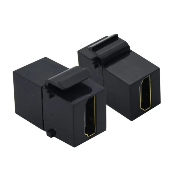 Roline VALUE HDMI Keystone Modul, HDMI F/F, crni