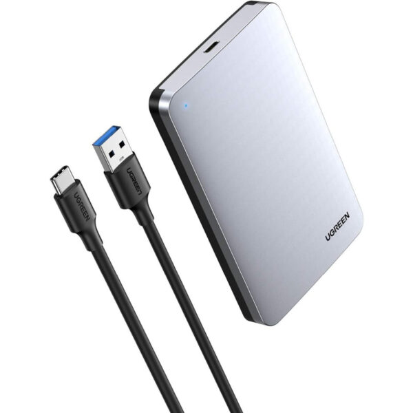 UGREEN vanjsko kućište, 2.5" HDD/SSD, SATA, USB-C 3.1