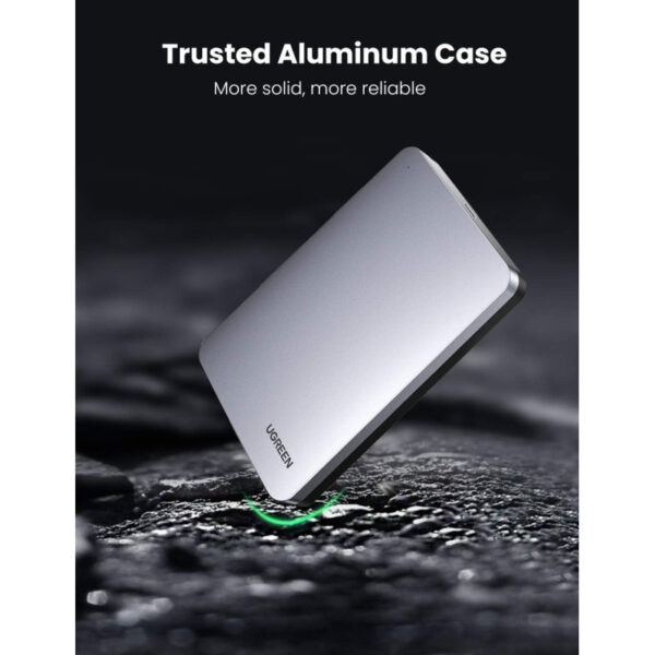 UGREEN vanjsko kućište, 2.5" HDD/SSD, SATA, USB-C 3.1