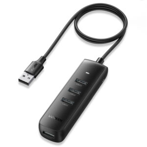 UGREEN 4-portni USB 3.0 Hub, crni, 1.0m