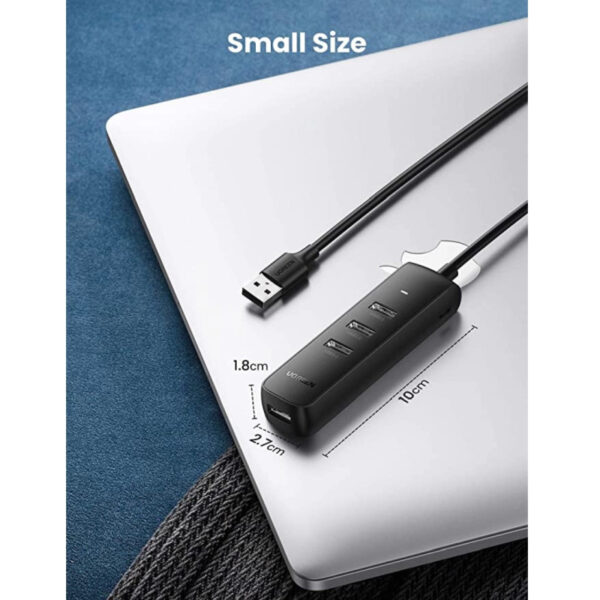 UGREEN 4-portni USB 3.0 Hub, crni, 1.0m