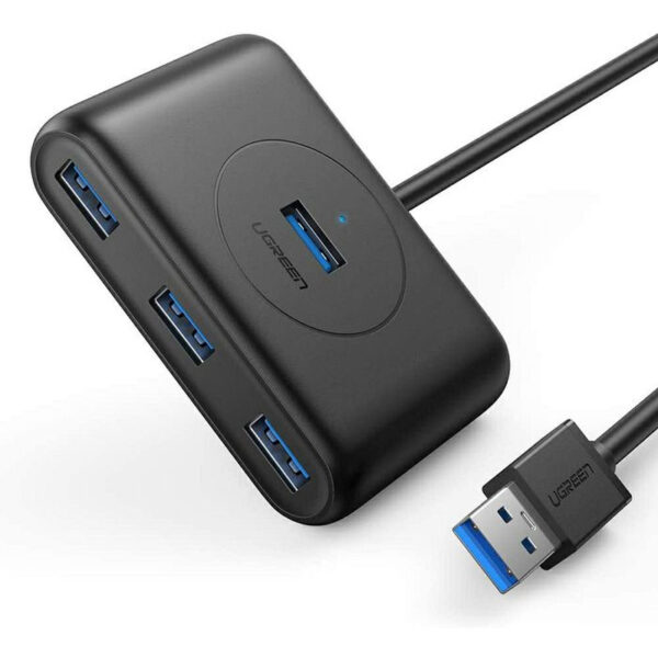 UGREEN USB Hub USB 3.0 A, 4-portni, crni, 1m