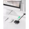 UGREEN USB Hub USB 3.0 A, 4-portni, crni, 1m