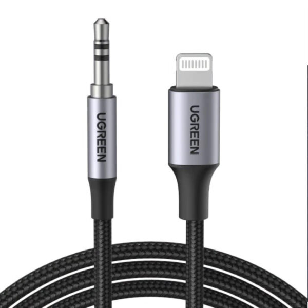 UGREEN kabel, Lightning na 3.5mm (M), 1m