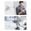 UGREEN zidni punjač 20W, USB-C, PD3.0/QC4.0, bijeli + USB-C/Lightning kabel 1.0m