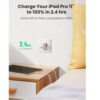 UGREEN zidni punjač 30W, USB-C, PD3.0/QC4.0+, bijeli