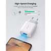66418_02 UGREEN zidni punjač 18W, USB-A, QC 3.0, bijeli