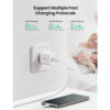 66418_03 UGREEN zidni punjač 18W, USB-A, QC 3.0, bijeli