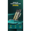 UGREEN kontroler SATA PCI-E, M.2 M-Key NVMe, M.2 Bkey NVMe