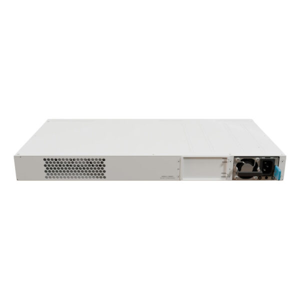 Mikrotik CRS320-8P-8B-4S+RM, ARM 32bit Dual-Core 800 MHz CPU, 256MB RAM, 32MB, 1-8 PoE+(802.3af/at), 9-16 PoE++(802.3af/at/bt), 4x10G SFP+, 8xPoE++ ports (802.bt), 1xRJ45, 1xGLAN, RouterOS L4