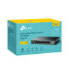 TP-Link 6-Port 10/100Mbps Desktop preklopnik (Switch), 6×10/100 Mbps RJ45 Ports (4×10/100 Mbps 802.3af PoE Ports) 802.3af, 41W PoE Power, metalno kučište