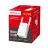 Mercusys AX1500 bežični pojačivač dometa (Range Extender) 300Mbps/1201Mbps (2.4GHz/5GHz), IEEE 802.11a/n/ac/ax, 1xGigabit RJ45 Port, 2×vanjska antena fiksna, WPS tipka