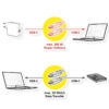 Roline VALUE USB 3.2 Gen 2 kabel, PD (Power Delivery) 20V5A,  Emark, C-C, M/M, bijeli, 0.5 m